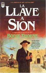 Cover of: La Llave A Sion (Cronicas de Sion)