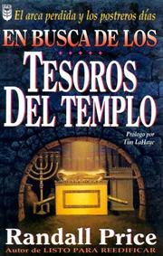 Cover of: En Busca de Los Tesoros del Templo by R. Price