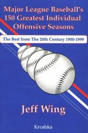 Cover of: Major League Baseball