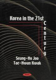 Cover of: Korea in the 21st Century