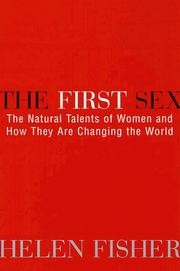 Cover of: The first sex by Helen E. Fisher
