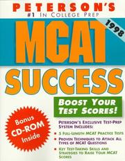 cover of Peterson's McAt Success (Peterson's Mcat Success)