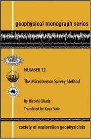 The Microtremor Survey Method by Hiroshi Okada