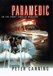 Cover of: Paramedic by Peter Canning