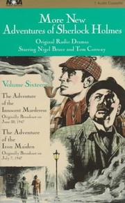Cover of: More New Adventures of Sherlock Holmes - Volume 16: The Adventure of the Innocent Murderess & The Adventure of the Iron Maiden