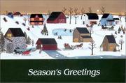 Cover of: Amish Winter Season's Greetings by Cheryl Benner