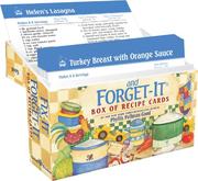 Cover of: Fix-It And Forget-It Box of Recipe Cards