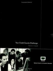 Cover of: Your Credit Counts Challenge: Trainer's Guide
