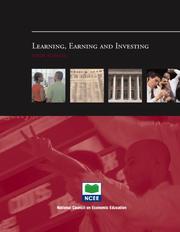 Cover of: Learning, Earning and Investing | National Council on Economic Education