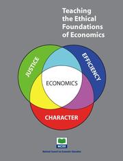 Cover of: Teaching the Ethical Foundations of Economics by Martin Calkins, Sally Finch, Daniel M. Hausman, Mark C. Schug, Charles Wilber, William C. Wood