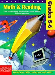 Cover of: Enrichment: Math & Reading : Grades 5 & 6