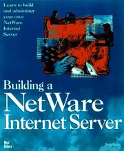 Cover of: Building a Netware Internet Server