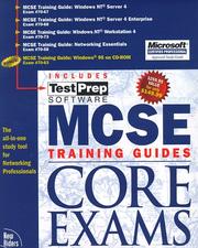 Cover of: MCSE Training Guides: Core Exams (Covers Exam #70-067,70-068,70-073,70-058,70-063)