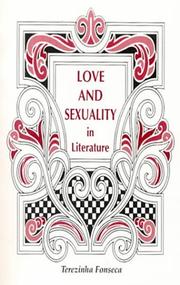 Cover of: Love and Sexuality in Literature