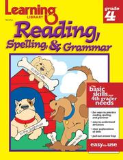 Cover of: Learning Library Phonics, Reading & Spelling Grade 4 by Kathy Wolf