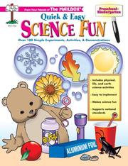 Cover of: Quick & Easy Science Fun PreS-K