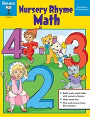 Cover of: Nursery Rhyme Math by Cindy Daoust, Cindy Daoust