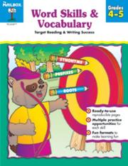 Cover of: Target Reading & Writing Success: Word Skills & Vocabulary, Grades 4-5