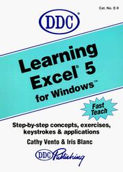 Cover of: Learning Excel 5 for Windows