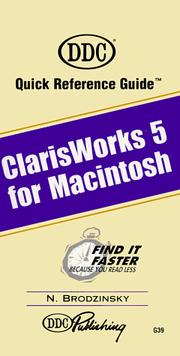 Cover of: Claris Works 5 for Macintosh