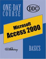 Cover of: Access 2000, Basics One-Day Course (One Day Course)