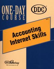 Cover of: Accounting Internet Skills One-Day Course by DDC Publishing, Curt Robbins