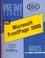 Cover of: Microsoft Frontpage 2000 Basics