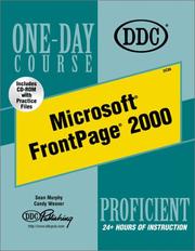 Cover of: Microsoft Frontpage 2000 Proficient