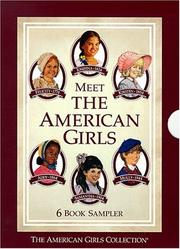 Cover of: Meet the American Girls