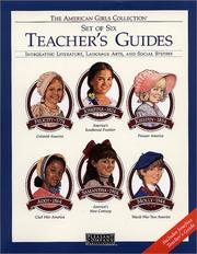 Cover of: The American Girls Collection: Set of Six Teacher's Guides : Integrating Literature, Language Arts, and Social Studies