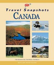 Cover of: AAA Travel Snapshots - Canada (Aaa Travel Snapshot) by American Automobile Association