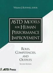 Cover of: ASTD Models for Human Performance Improvement