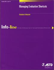 Cover of: Info-line: Managing Evaluation Shortcuts
