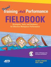 Cover of: Beyond Training Aint Performance Fieldbook by Harold D. Stolovitch