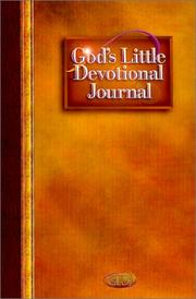 Cover of: God's Little Devotional Journal