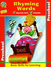 Cover of: Rhyming Words: Basic Skills for Learning (High Q Workbook Series)