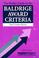 Cover of: The Pocket Guide to the Baldrige Award Criteria