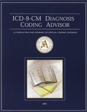 Cover of: ICD-9-CM Diagnosis Coding Advisor 2001