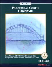 Cover of: Procedural Coding Crosswalk: Cross Reference ICD-9-CM, Volume 3 Codes to CPT Codes, 2002