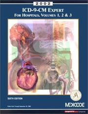 Cover of: ICD-9-CM Expert for Hospitals, Volumes 1, 2, & 3, 2002