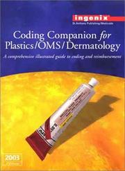 Cover of: Coding Companion for Plastics, Oral Maxillofacial Surgery, Dermatology, 2003