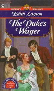 Cover of: The Duke's Wager