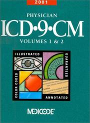 Cover of: 2001 Physician ICD-9-CM, Volumes 1&2: International Classification of Diseases, 9th Revision, Clinical Modification (Deluxe, Volumes 1&2, In One Volume, Spiral)