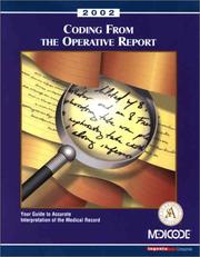 Cover of: Coding from the Operative Report 2002