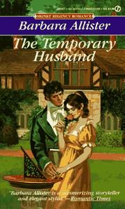 Cover of: The Temporary Husband by Barbara Allister