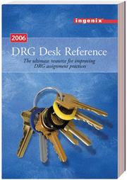 DRG Desk Reference 2006 by Ingenix