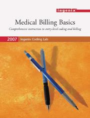 Cover of: Medical Billing Basics 2007