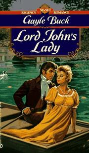 Cover of: Lord John's Lady by Gayle Buck