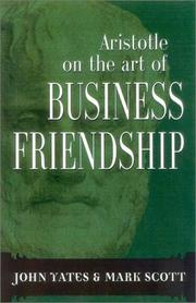 Cover of: Aristotle on the Art of Business Friendship