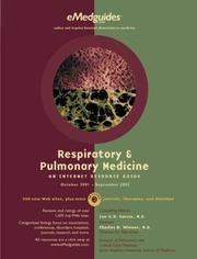 Cover of: Respiratory & Pulmonary: An Internet Resource Guide